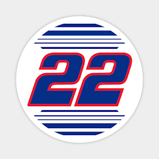 Joey Logano #22 2024 NASCAR Design Magnet